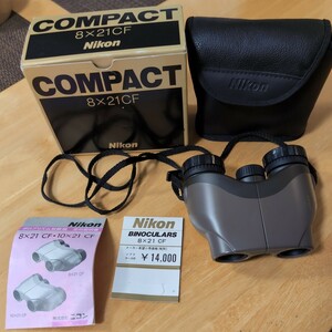Nicon compact 8x21CF Binoculars ニコン ポロプリズム双眼鏡