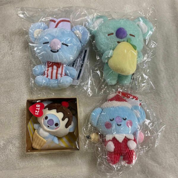 BT21 RM KOYA SWEET フルーツ クリスマス ホリデー 一番くじ