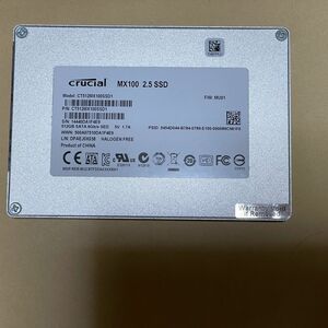 Crucial MX100 SSD Micron 512GB MLC 長寿命 SATA 7mm