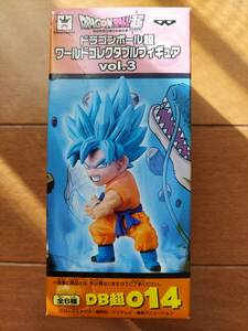 ◆新品未開封◆ドラゴンボール超 ワールドコレクタブルフィギュア vol.3★超サイヤ人ゴッド 孫悟空 DB超 014 WCF ワーコレ リペイント