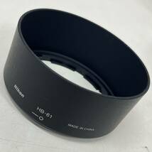 美品 Nikon ニコン AF-S DX Micro NIKKOR 40mm f/2.8G レンズ HB-61 カバー 一眼レフカメラ用 ケース付き_画像9