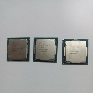 Intel Core i7-8700 3.30GHz LGA1151 ★ SR3QS★３個セット