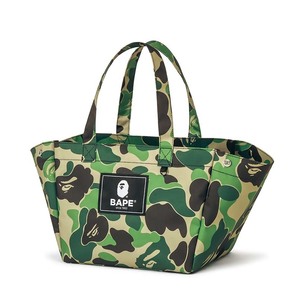 BAPE KIDS◆A BATHING APE／迷彩カモ◆ア ベイシング エイプ◆ショッピングバッグ＆MILO(R)型エコバッグ カラビナ付き/CAMO/付録の画像3