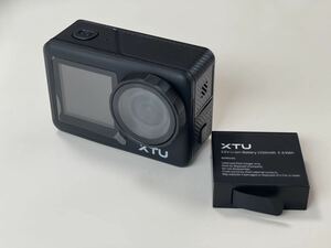 XTU MAX2 タッチスクリーン アクションカメラ 4K60FPS 20MP 4K30FPS　1080P30FPS 6K30FPS