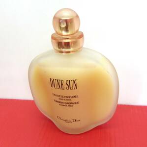 残量多め Christian Dior クリスチャンディオール DUNE SUN デューン サン SUMMER FRAGRANCE サマーフレグランス 100ml 香水