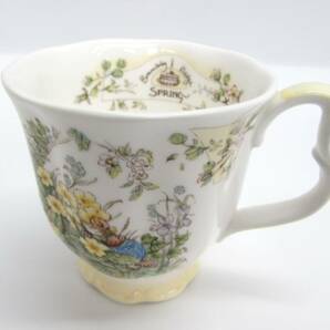 Royal Doulton ロイヤルドルトン ブランブリーヘッジ Spring Beaker マグカップ コーヒーカップ ブランド 洋食器 茶器 英国製 陶磁器の画像1