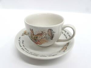 WEDGWOOD ウェッジウッド ピーターラビット カップ＆ソーサー コーヒーカップ ティーカップ ブランド 洋食器 茶器 英国製 陶磁器