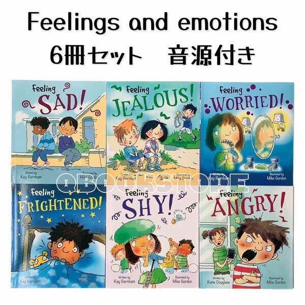 『特価』The Feelings and emotions 6冊セット音源付き