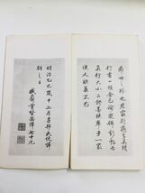 希少・美品「趙子昇筆聖教序」法帖　コロタイプ印刷　重野成斎跋文　西東書房 古筆古文書 中国 唐物 唐本 仏教美術 版本 和本 拓本碑文_画像9