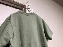 【送料込み】MADE IN USA アメリカ製 グッドウェアーGOODWEARポケット付き TシャツポケT 半袖Tシャツ size L 若草色薄緑_画像10