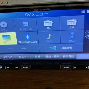 カロッツェリア ナビ AVIC-RZ66 中古 動作確認済 ミュージックサーバー 新品GPSアンテナ 地デジフィルムアンテナ新品の画像7