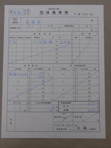 695.東京メトロ 団体乗車券 領収証付