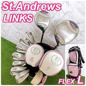 【良品】St.Andrews セントアンドリュース レディースゴルフセット