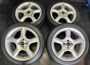 BMW MINI 純正ホイール　17インチ 7J 4H PCD100 205/45R17 センターキャップ欠品