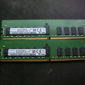 メモリ 16GB 1Rx4 DDR4 PC4-2666V 16GB×2枚 計：32GB サーバー サムスン samusung ２の画像2