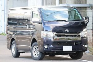 Must Sell！2016HiAce Van 4type スーパーGLダークプライム/軽油/4WD/GenuineNavigation/地デジ/LEDヘッド/プッシュstart/ハーフレザーSeat