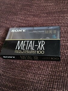 未使用 カセットテープ SONY ソニー METAL-XR 100 TYPE4 METAL 100分 メタルテープ