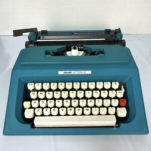  retro Vintage *olivettiolibeti typewriter LETTERA41re tera 41 Vintage antique 