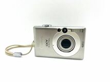 1円　美品　Canon IXY DIGITAL 50 IXY DIGITAL キャノン Canon CANON コンパクトデジタルカメラ シルバー デジカメ _画像1