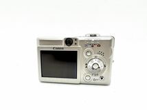 1円　美品　Canon IXY DIGITAL 50 IXY DIGITAL キャノン Canon CANON コンパクトデジタルカメラ シルバー デジカメ _画像2