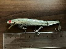 レーベル オールド ジョイント ミノー メッキ 検索 old rebel ヘドン heddon ヒロ内藤 _画像1