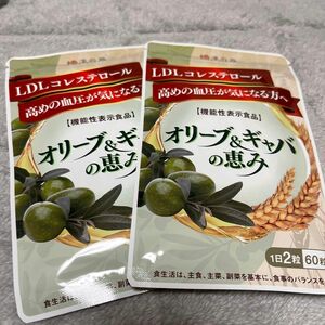 漢方セレクト オリーブ ギャバ GABA 60粒 機能性表示食品 血圧 オリーブ&ギャバの恵み