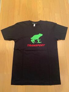 トランスポート TRANSPORT カエル Tシャツ Mサイズ 黒 新品未使用