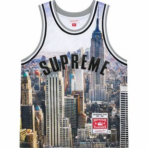 Supreme/Mitchell & Ness Basketball Jersey & Short SET UP 2021SS Skyline Sサイズ 新品未使用 直営店購入