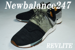 ◆DSC6195◆驚愕の完全売り切り！◆ニューバランス/New Balance/NB247/28㎝/2E/ブラック/グレー/ロー/良品/最強スニーカー！傑作モデル！