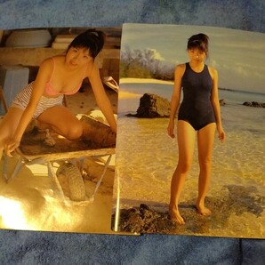 萩原舞 15歳 1998年 セーラー服 スク水 ブルマ 切抜き 7ページ 2fpの画像2