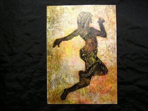 Art hand Auction 绘画, 图片, 艺术, 手绘插图, 手写, 原图, 抽象绘画, 肖像, 水墨画风格, 内部的, 特殊加工, 岛森康星 *装在框架中发货, 艺术品, 绘画, 其他的