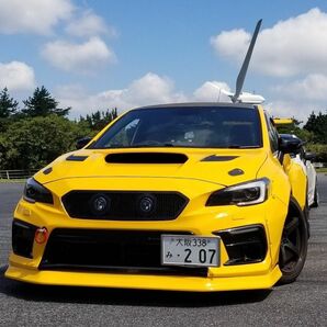 SUBARU WRX 後期型バンパー専用ナンバープレートオフセットステー