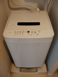 アイリスオーヤマ全自動洗濯機IAW-T504 新品同様 売り切り