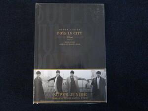 ★★　未開封品　★★　SUPER JUNIOR写真集　BOYS IN CITY SEASON 4 PARIS　韓国版　1円～　★★