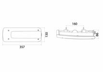 ★新車外し★ 小型 中型 1m配線付UD純正 クオン ボルボ FH VIGNAL製 純正LEDテールランプ 左右セット VOLVO_画像3