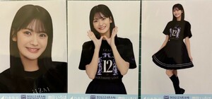 乃木坂46　生写真　３種コンプ　奥田いろは　12thBDライブTシャツ