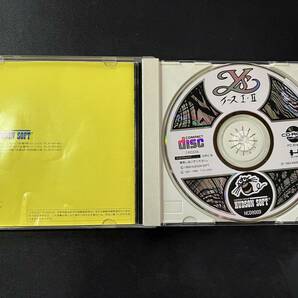 【レトロゲーム】PCエンジン イースⅠ・Ⅱ イース1・2 CD-ROM2 動作未確認 ジャンクの画像3