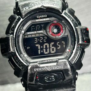 海外モデル CASIO カシオ G-SHOCK ジーショック G-8900SH-1 腕時計 クオーツ デジタル カレンダー 多機能 ステンレススチール 電池交換済み