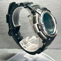 CASIO カシオ GW-100J-1 腕時計 クオーツ デジタル カレンダー 多機能 ２０気圧防水 ステンレススチール 新品電池交換済み 動作確認済み_画像5