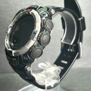 美品 CASIO カシオ PROTREK プロトレック PRW-1500J-1 腕時計 タフソーラー 電波時計 デジタル フルオートカレンダー メンズ 動作確認済みの画像4