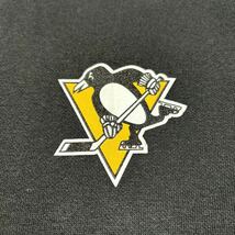 NHL Pittsburgh Penguins ピッツバーグ・ペンギンズ プリント フルジップ スウェット パーカー M USA古着 アメリカ古着_画像5