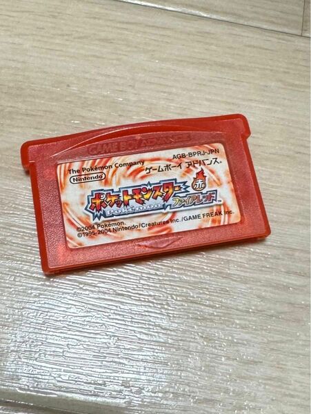 ポケットモンスター ファイアレッド ソフトのみ GBA