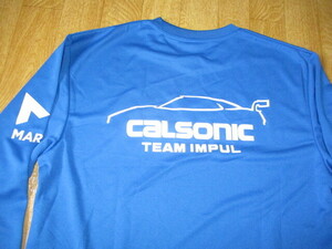 MARELLI* Calsonic рейсинг * команда "Impul" * super GT dry long T* длинный футболка не использовался размер L жакет 