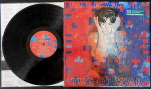 ポール・マッカートニー PAUL McCARTNEY／TUG OF WAR ドイツ・プレス 欧州オリジナル盤 美盤！