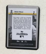 2023 Topps Black & White　大谷翔平 　エンゼルス　　大谷_画像2