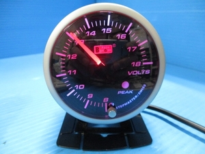  auto gauge voltmeter 60φ