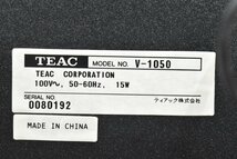TEAC ティアック V-1050 ステレオカセットデッキ_画像7