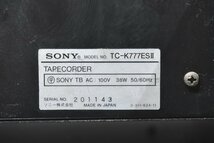 SONY ソニー カセットデッキ TC-K777ESII_画像7