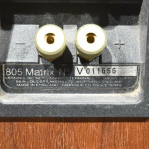 B&W スピーカーペア 805 Matrixの画像8