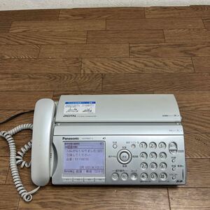 E988★Panasonicファクシミリ FAX 電話機 KX-PW607-S 